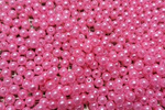 Koraliki błyszczące średnica 6 mm kolor różowy